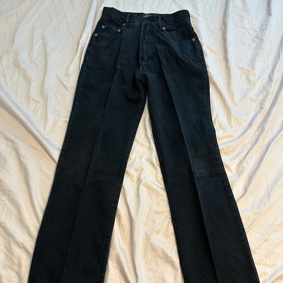 Vintage 90s Calvin Klein Mens Black Jeans Size 29 - Picture 1 of 2